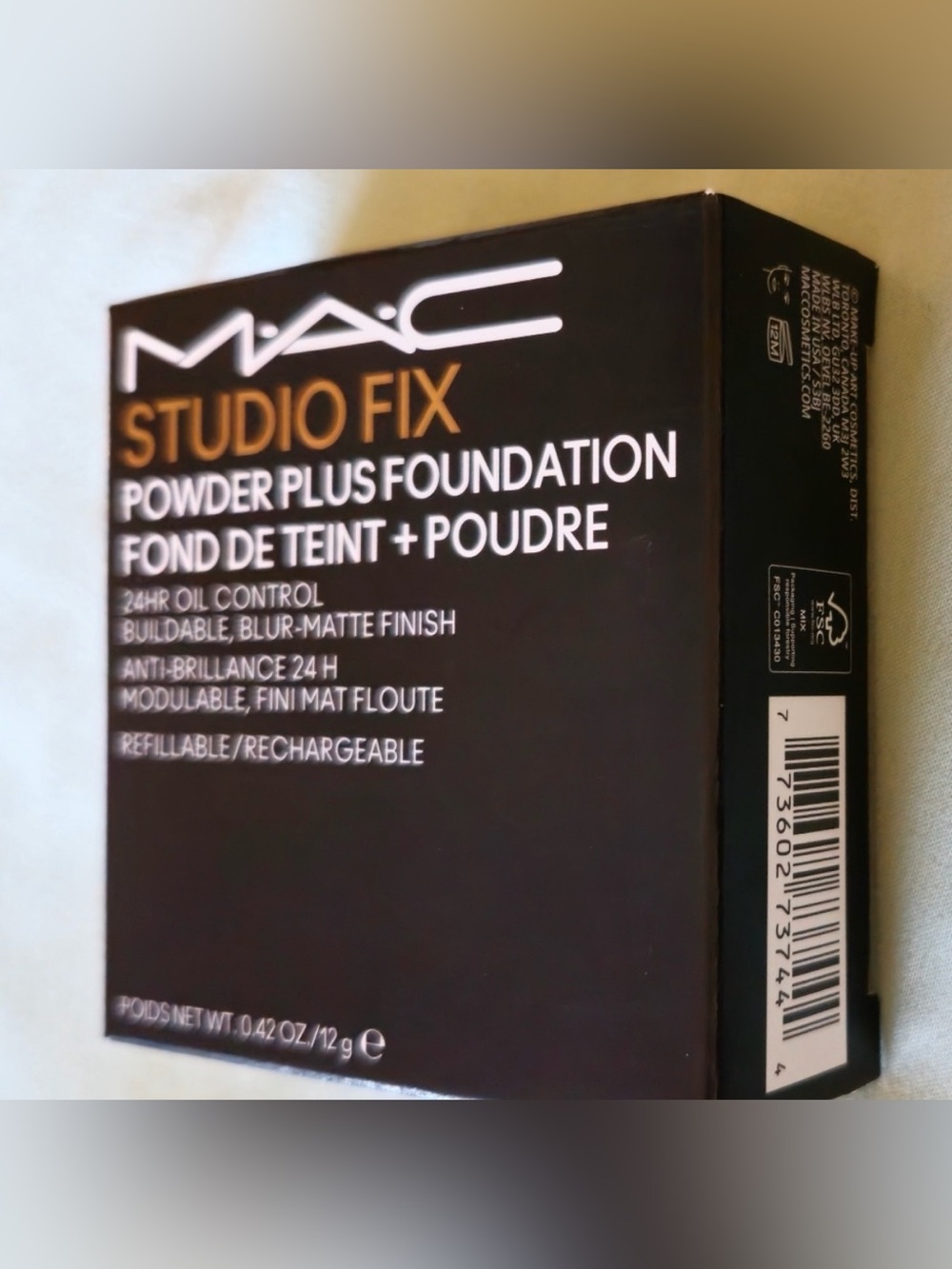NIB MAC Studio Fix Powder Plus Foundation C8 - Picture 8 of 8